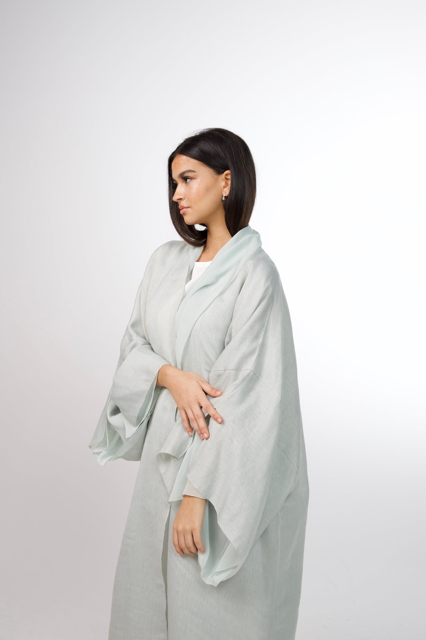 slow green abaya