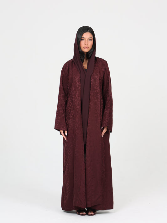 Berry Bloom Abaya