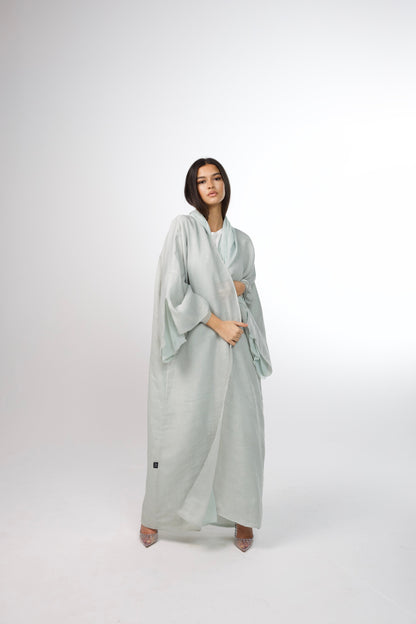 slow green abaya